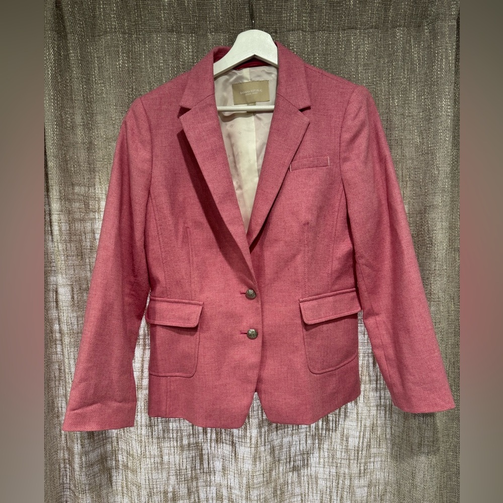 Banana Republic Blush‎ Pink Jacket